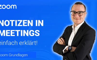 NOTIZEN in MEETINGS erstellen einfach erklärt