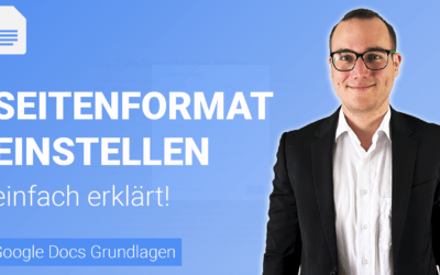 SEITENFORMAT (DIN-Format) einstellen einfach erklärt