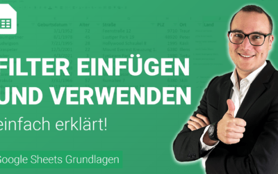 FILTER einfügen und verwenden einfach erklärt