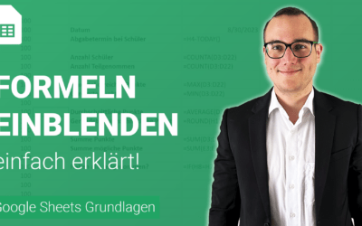 FORMELN einblenden lassen einfach erklärt