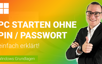 PC STARTEN ohne PIN oder Passwort einfach erklärt