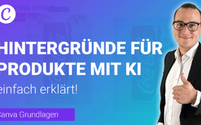 HINTERGRÜNDE für PRODUKTE erstellen einfach erklärt