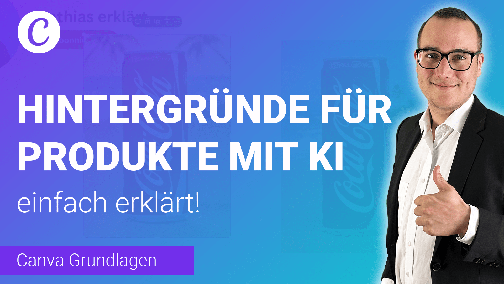 HINTERGRÜNDE für PRODUKTE erstellen einfach erklärt