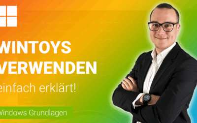 Mächtiges Tool WINTOYS verwenden einfach erklärt