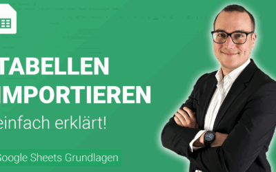 TABELLEN importieren einfach erklärt