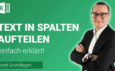 TEXT in SPALTEN aufteilen einfach erklärt