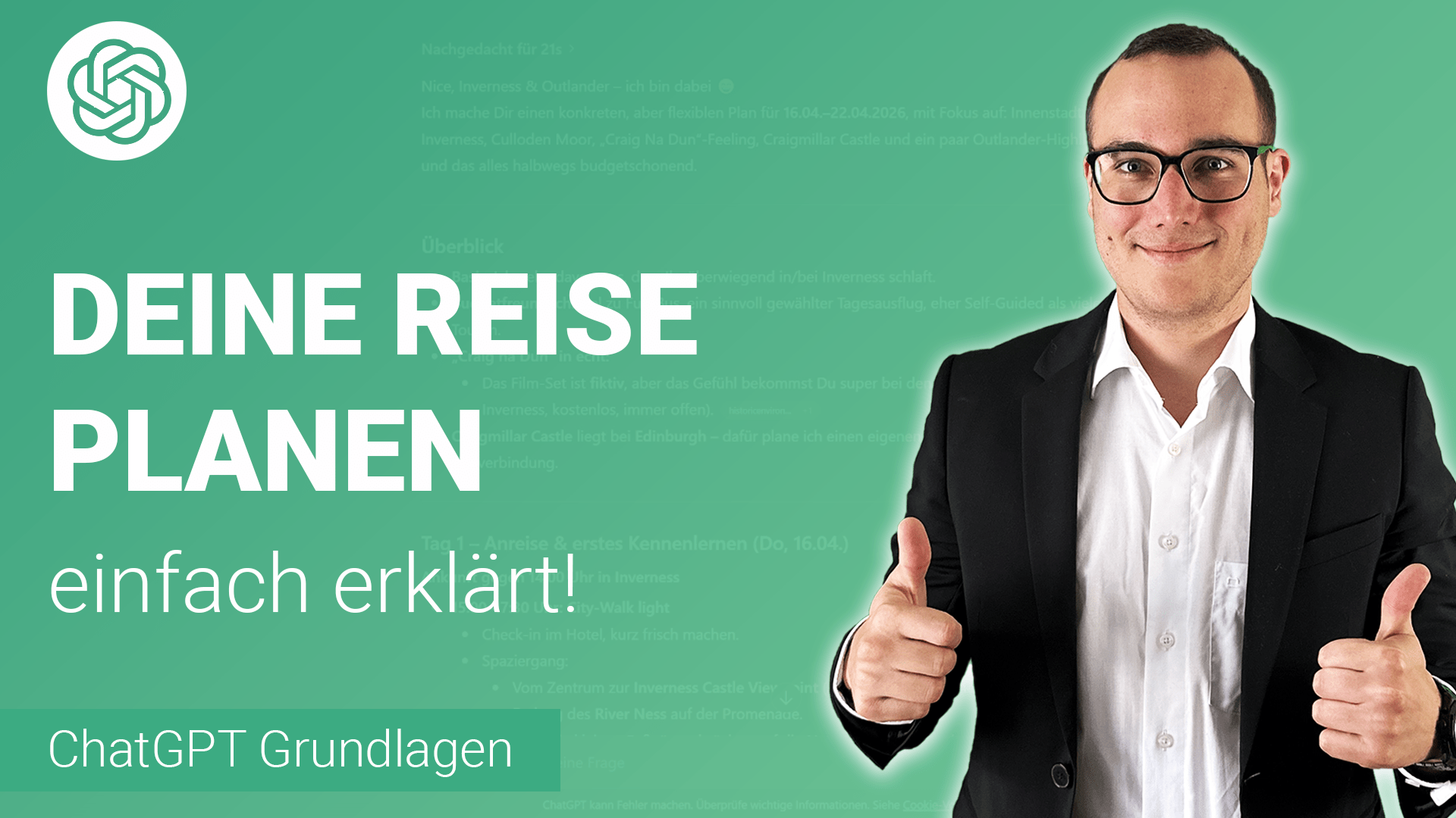 REISE planen einfach erklärt