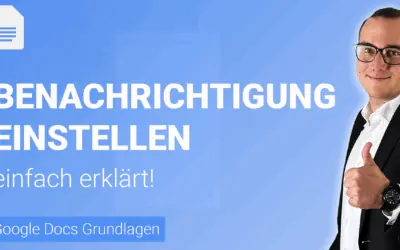 BENACHRICHTIGUNGEN einstellen einfach erklärt