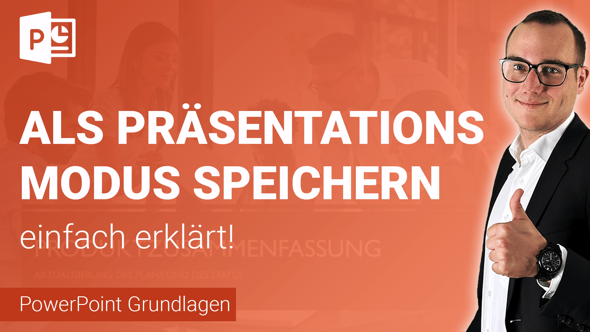PRÄSENTATION als BILDSCHIRMPRÄSENTATION speichern einfach erklärt