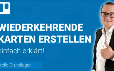 WIEDERKEHRENDE KARTEN erstellen einfach erklärt