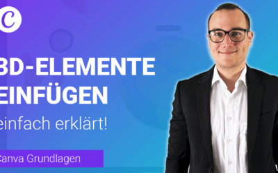 3D-ELEMENTE einfügen einfach erklärt