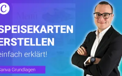 SPEISEKARTEN schnell erstellen einfach erklärt