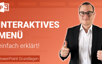 INTERAKTIVES MENÜ einfügen einfach erklärt