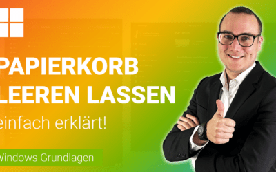 PAPIERKORB automatisch LEEREN einfach erklärt