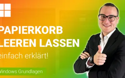 PAPIERKORB automatisch LEEREN einfach erklärt
