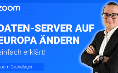 Daten-Server von USA auf Europa (EU) umstellen einfach erklärt