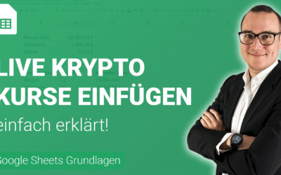 LIVE Krypto-Kurse einfügen einfach erklärt