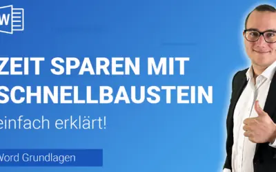 ZEIT sparen mit Schnellbausteinen einfach erklärt